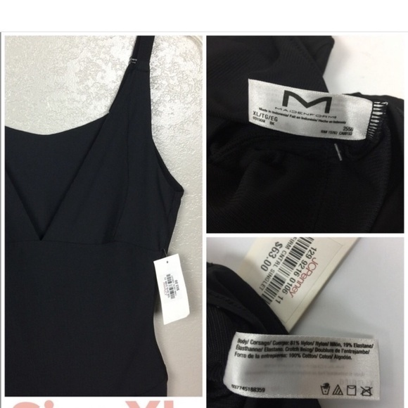 Maidenform Singlet Sleek Smoothers Wear Your Own Bra Body Shaper Size Medium NEW - Picture 7 of 7